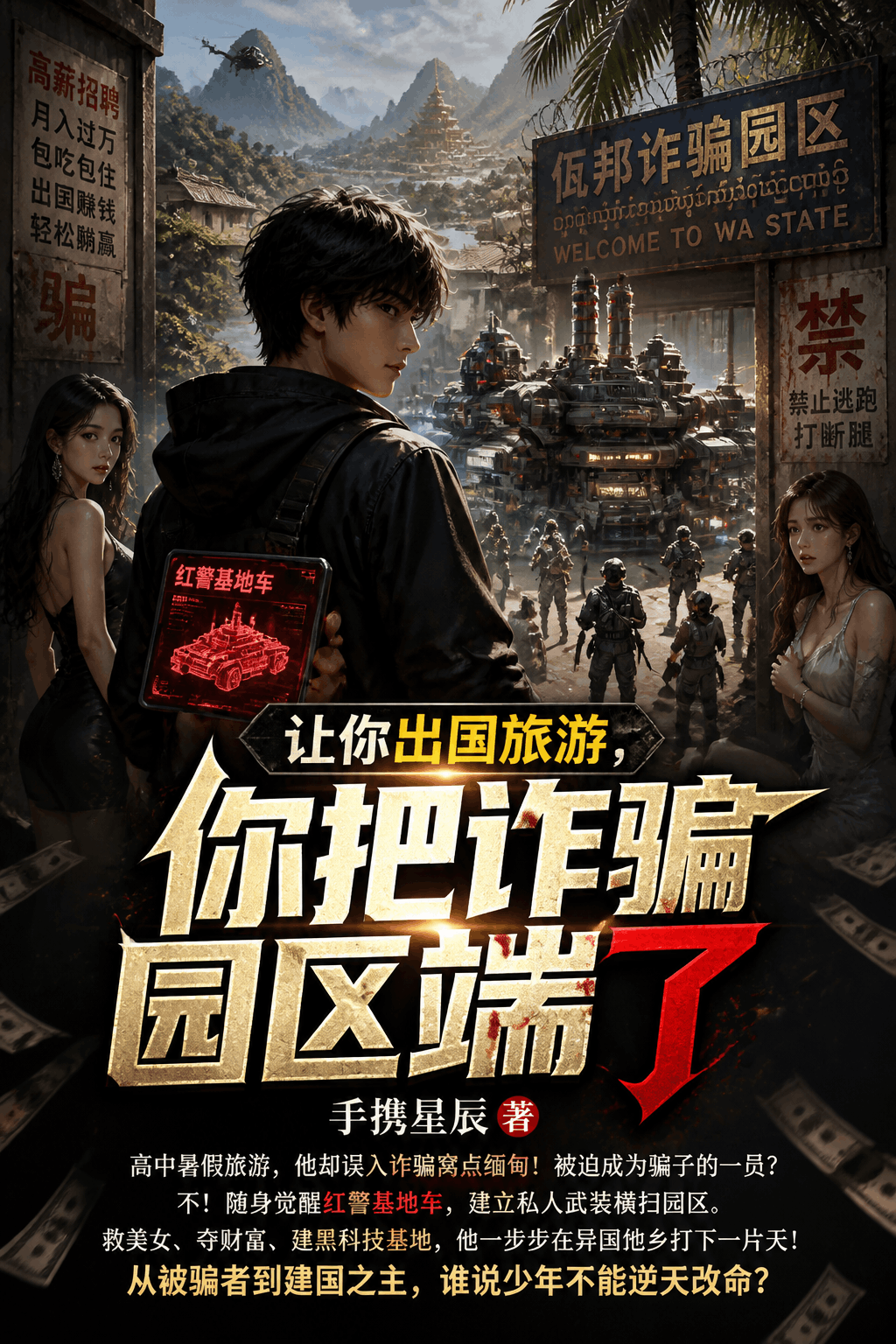 让你出国旅游，你把诈骗园区端了