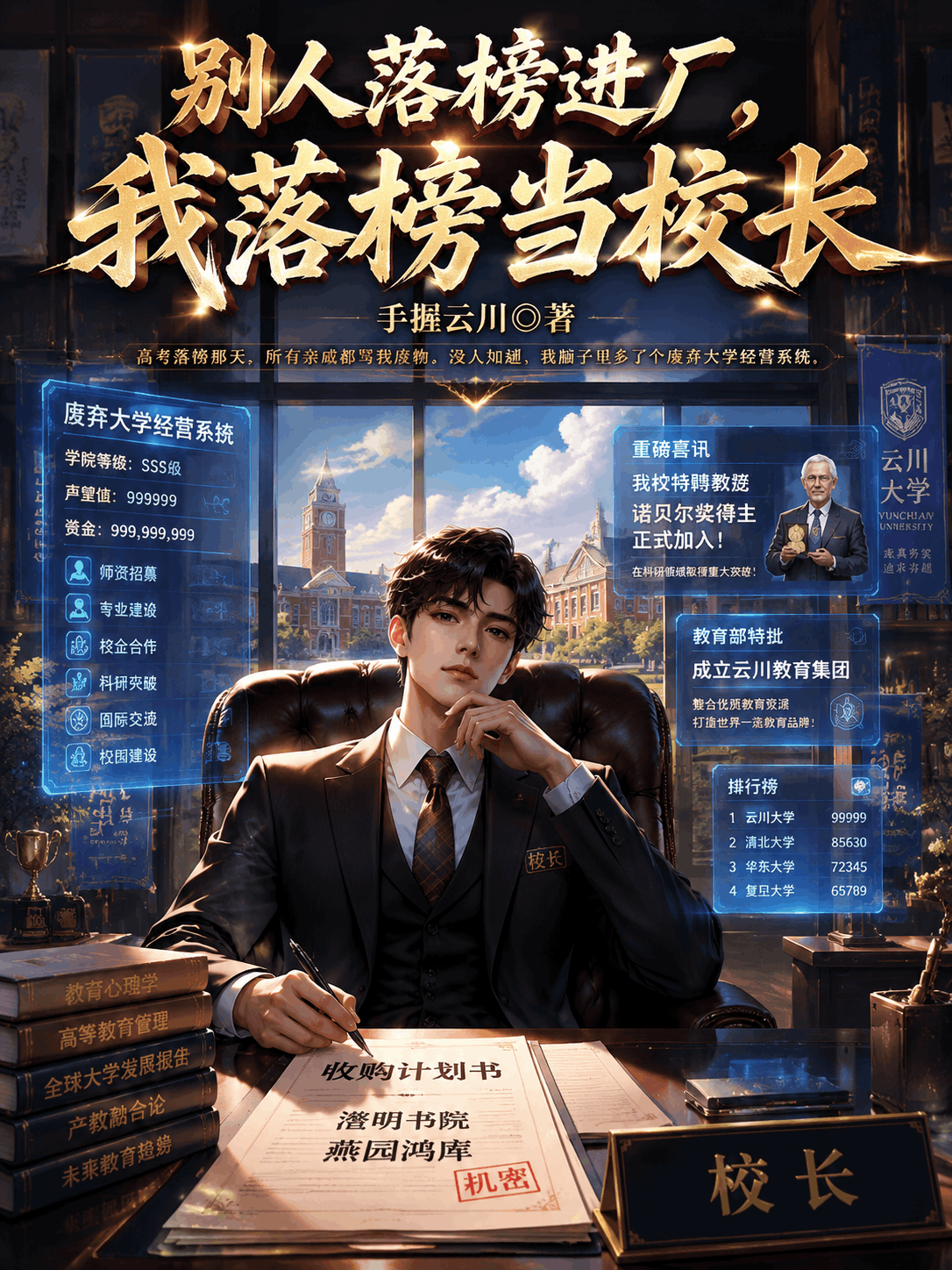 别人落榜进厂，我落榜当校长